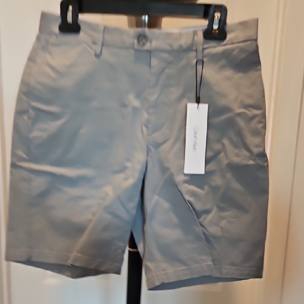 Calvin Klein Gray Bermuda Shorts Classic Fit